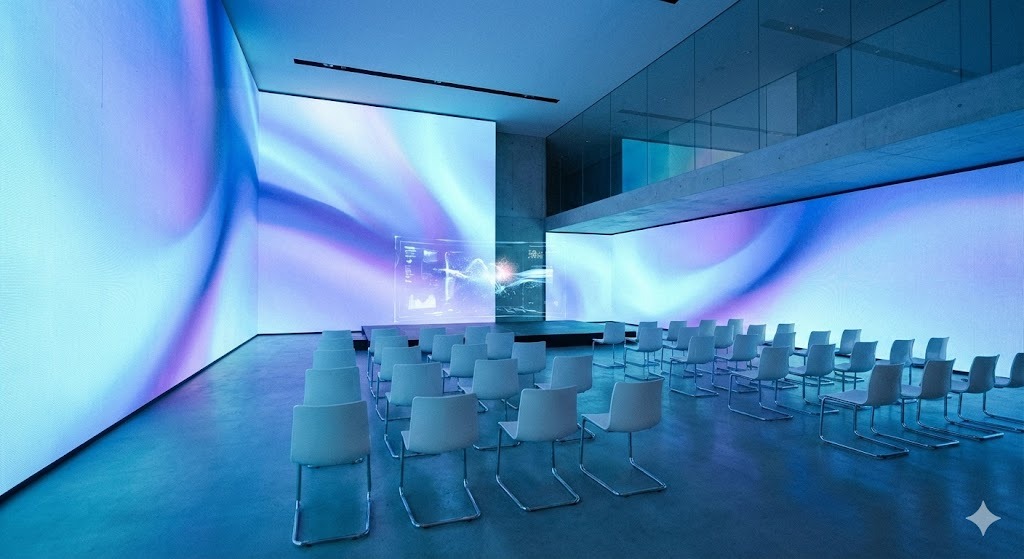 Future of hybrid events combining virtual and in-person audience experiences